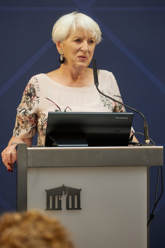 Vortrag: "Partizipation von Menschen mit Behinderungen in der Politik“. Bundesministerin a.D. Maria Rauch-Kallat