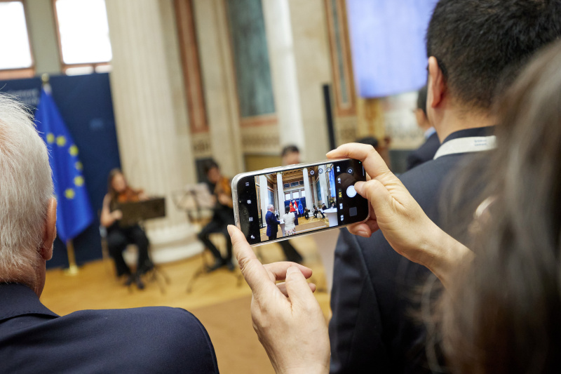 Aufnahme mit dem Smartphone