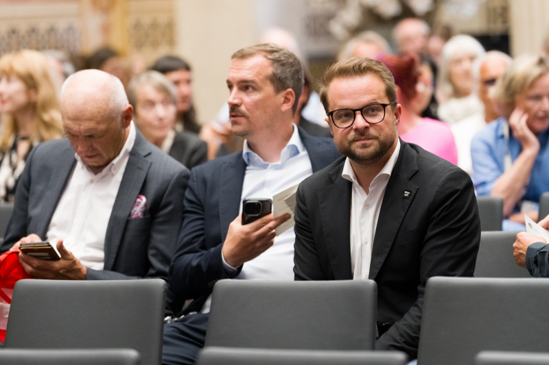 Von links: Bundesrat Manfred Mertel (SPÖ), Nationalratsabgeordneter Antonio Della Rossa (SPÖ), Nationalratsabgeordneter Bernhard Höfler (SPÖ)