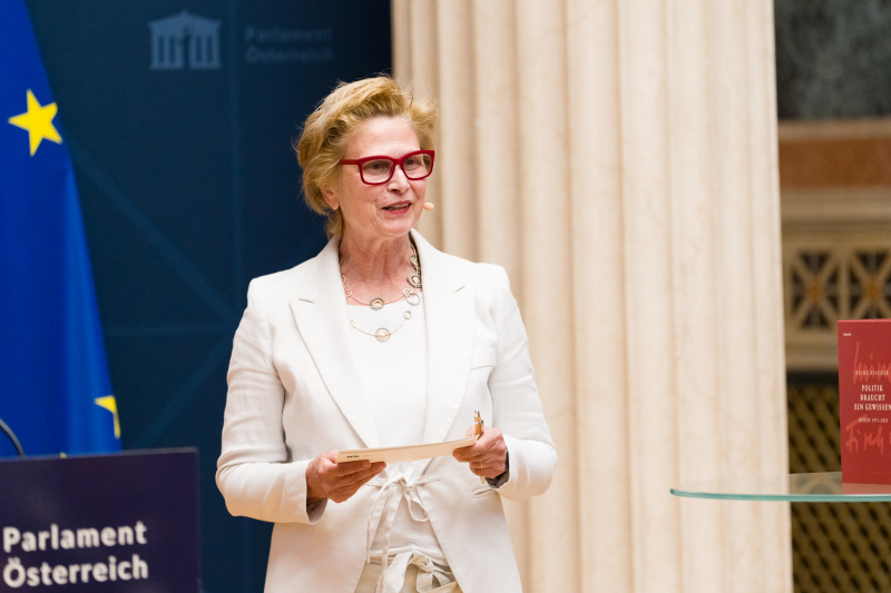 Moderation. Parlamentsvizedirektorin a.D. Susanne Janistyn-Novák