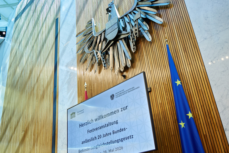 Festveranstaltung anlässlich 20 Jahre Bundes-Behindertengleichstellungsgesetz