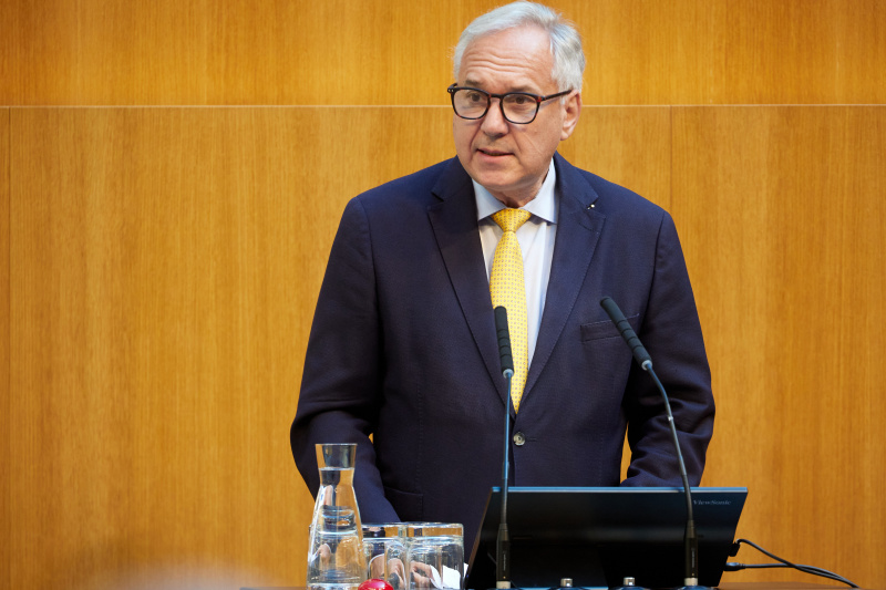 Eröffnungsworte. Nationalratspräsident Walter Rosenkranz (FPÖ)