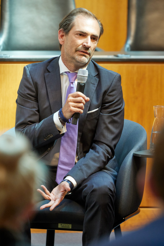 Podiumsdiskussion. Nationalratsabgeordneter Christian Ragger (FPÖ)