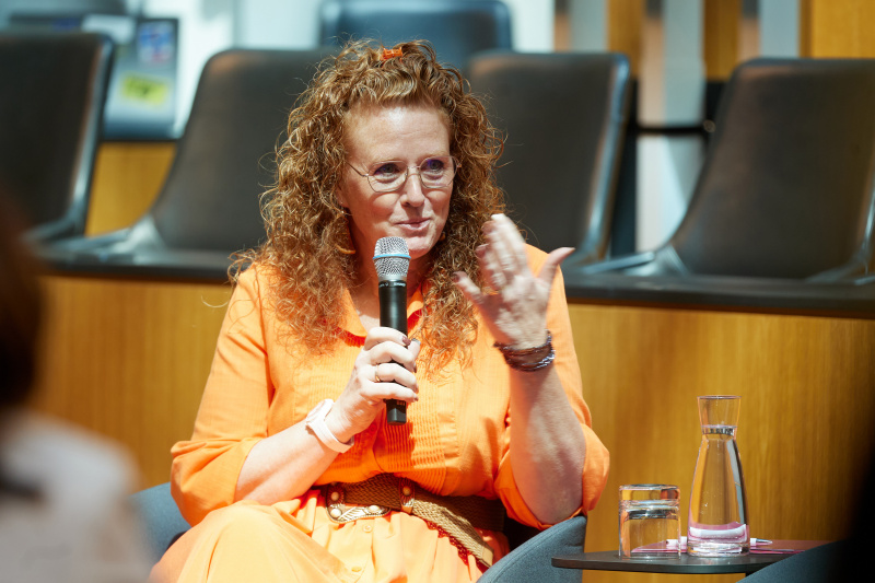 Podiumsdiskussion. Nationalratsabgeordnete Fiona Fiedler (NEOS)