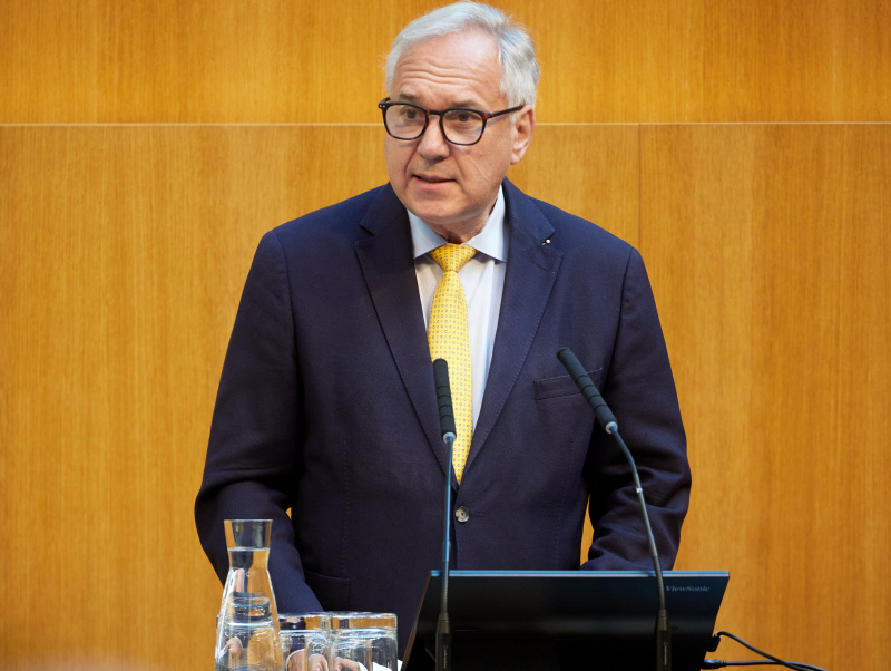 Eröffnungsworte. Nationalratspräsident Walter Rosenkranz (FPÖ)  