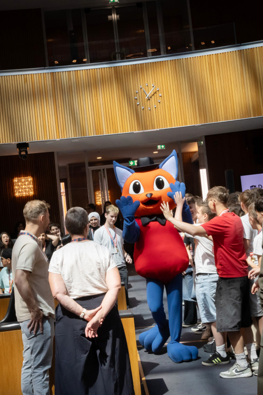 Einzug der Maskottchen
