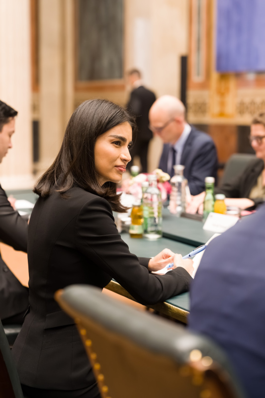 Aussprache. Leiterin der usbekischen Präsidialverwaltung Saida Mirziyoyevak