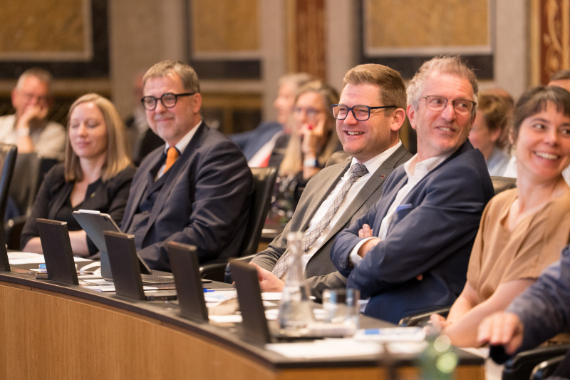 Im Fokus: Bundesratspräsident Markus Stotter (ÖVP)