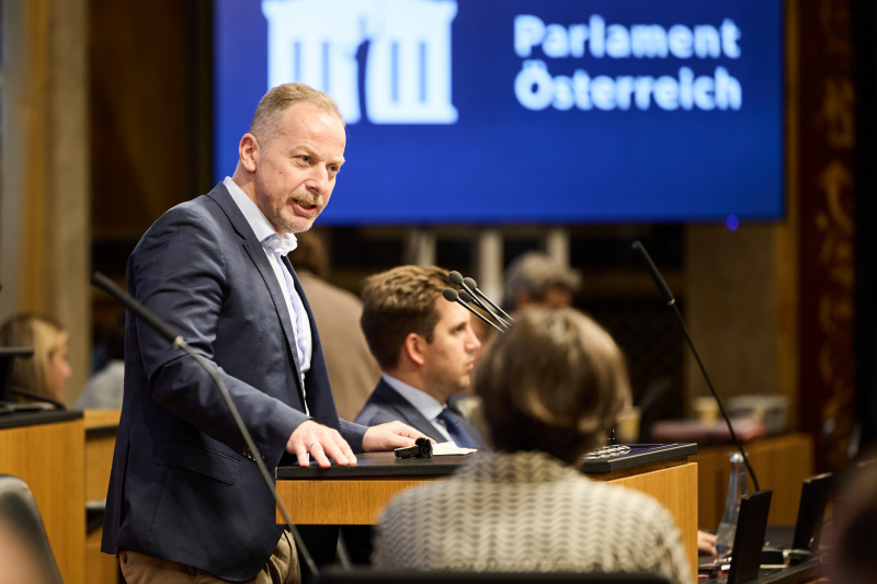 Am Rednerpult Bundesrat Stephan Auer-Stüger (SPÖ)