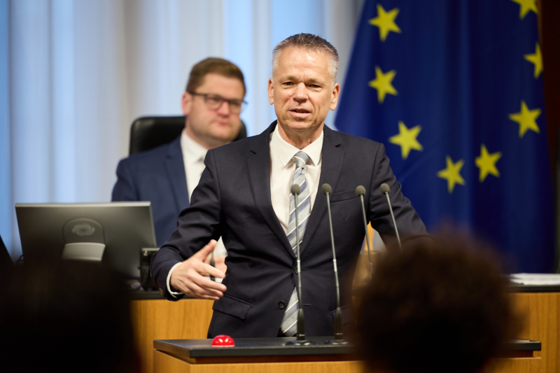 Am Rednerpult Bundesrat Harald Himmer (ÖVP)