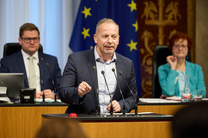 Am Rednerpult Bundesrat Stephan Auer-Stüger (SPÖ)