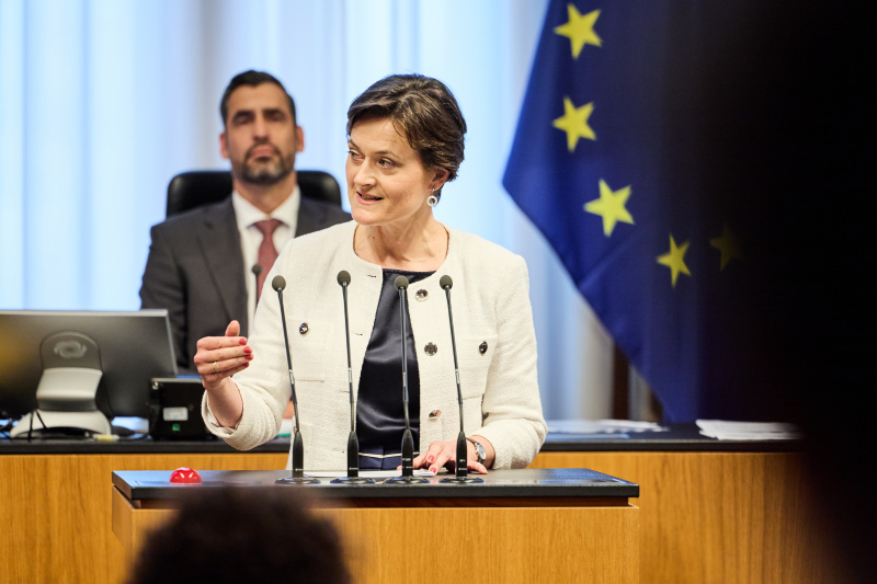 Am Rednerinnenpult Bundesrätin Barbara Prügl (ÖVP)