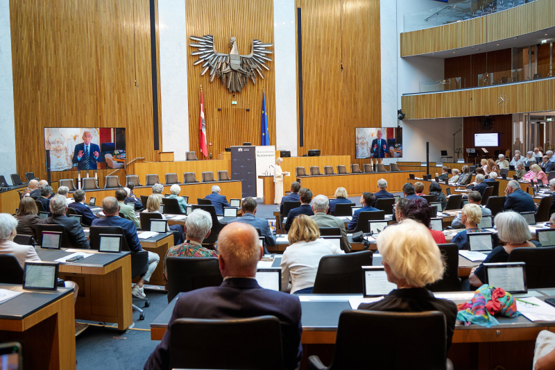 Videobotschaft. Bundespräsident Alexander Van der Bellen