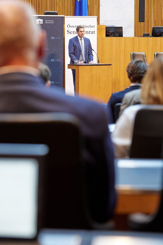 Festrede. Staatssekretär Alexander Pröll (ÖVP)