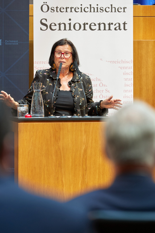 Abschlussworte. Präsidentin des Österreichischen Seniorenrates Birgit Gerstorfer
