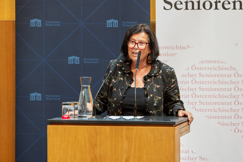 Abschlussworte. Präsidentin des Österreichischen Seniorenrates Birgit Gerstorfer