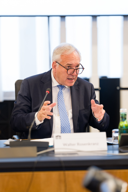 Begrüßungsworte. Nationalratspräsident Walter Rosenkranz (FPÖ)