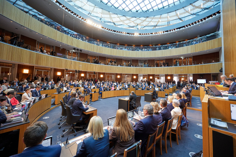 Blick ins Plenum
