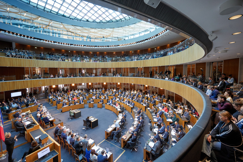 Blick ins Plenum