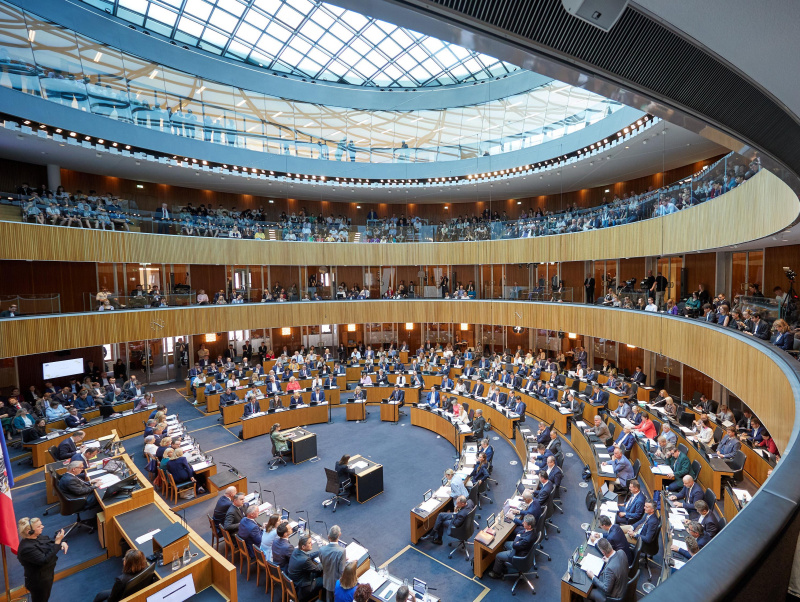 Blick ins Plenum