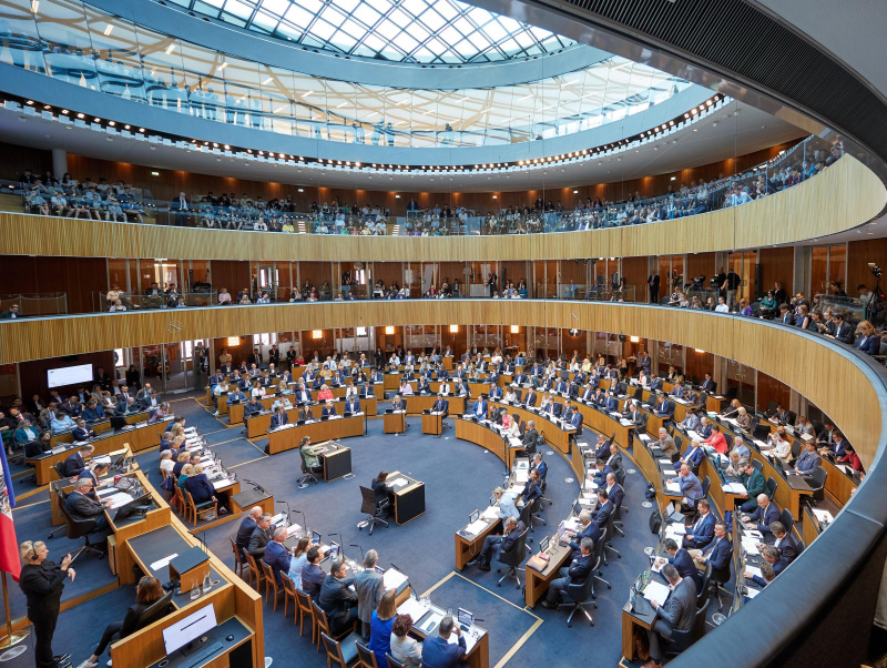 Blick ins Plenum