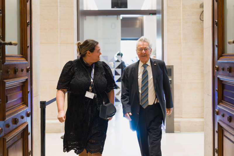 Einholung. Bundespräsident a. D. Heinz Fischer