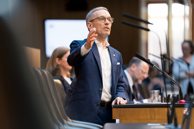 Am Wort: Nationalratsabgeordneter Herbert Kickl (FPÖ)