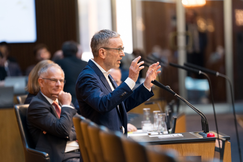 Am Wort: Nationalratsabgeordneter Herbert Kickl (FPÖ)