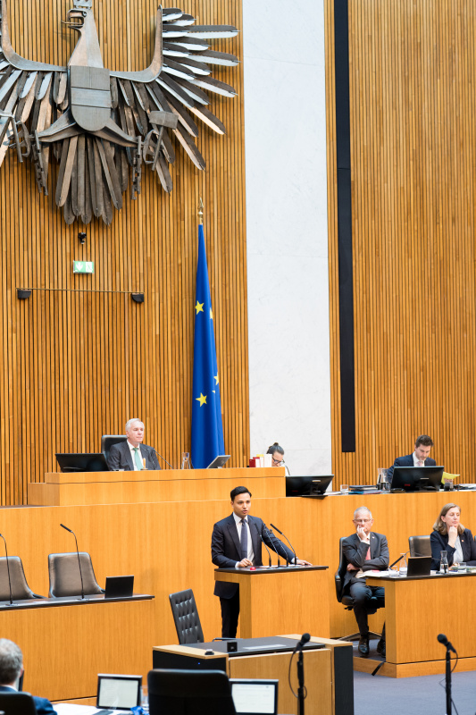 Am Wort: Klubobmann Yannick Shetty (NEOS)