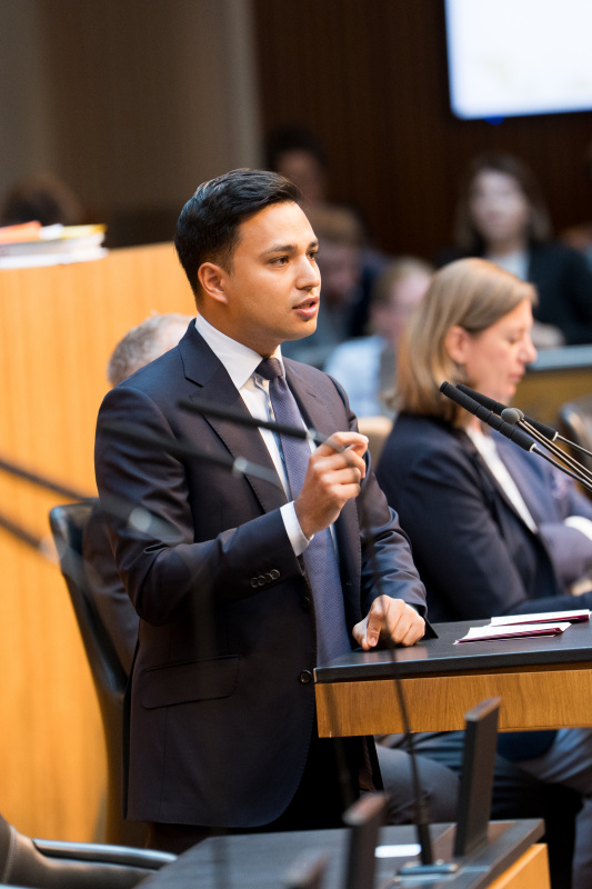 Am Wort: Klubobmann Yannick Shetty (NEOS)