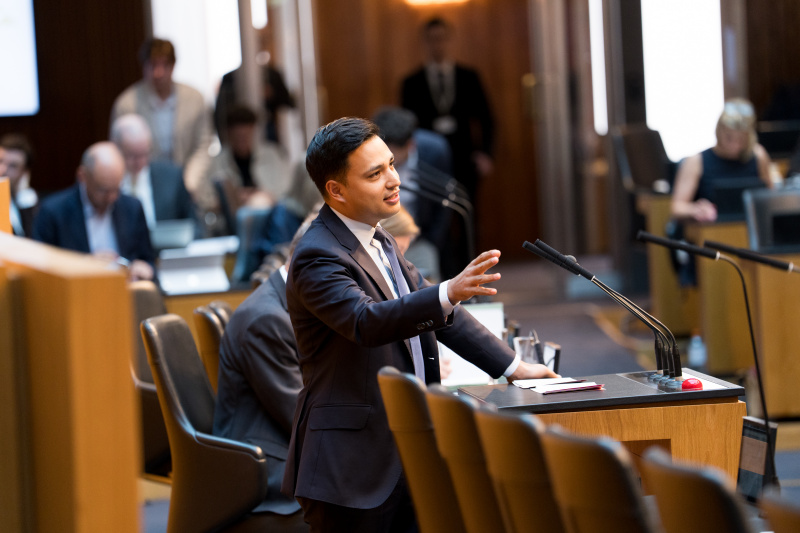 Am Wort: Klubobmann Yannick Shetty (NEOS)