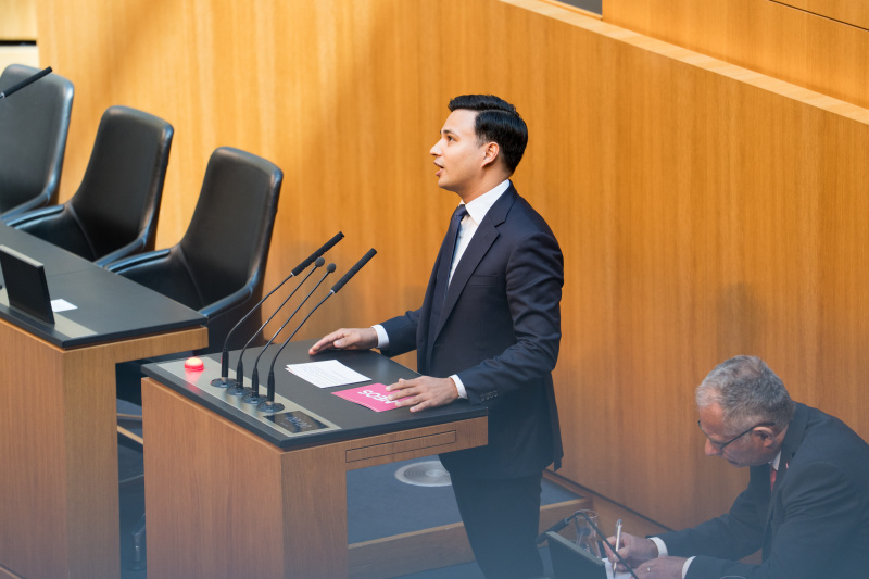 Am Wort: Klubobmann Yannick Shetty (NEOS)
