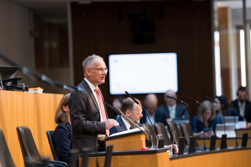 Am Wort: Finanzminister Markus Marterbauer (SPÖ)