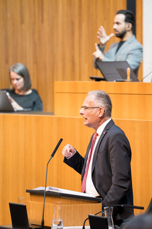 Am Wort: Finanzminister Markus Marterbauer (SPÖ)