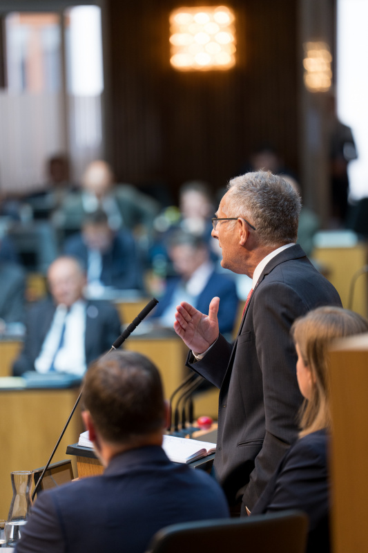 Am Wort: Finanzminister Markus Marterbauer (SPÖ)