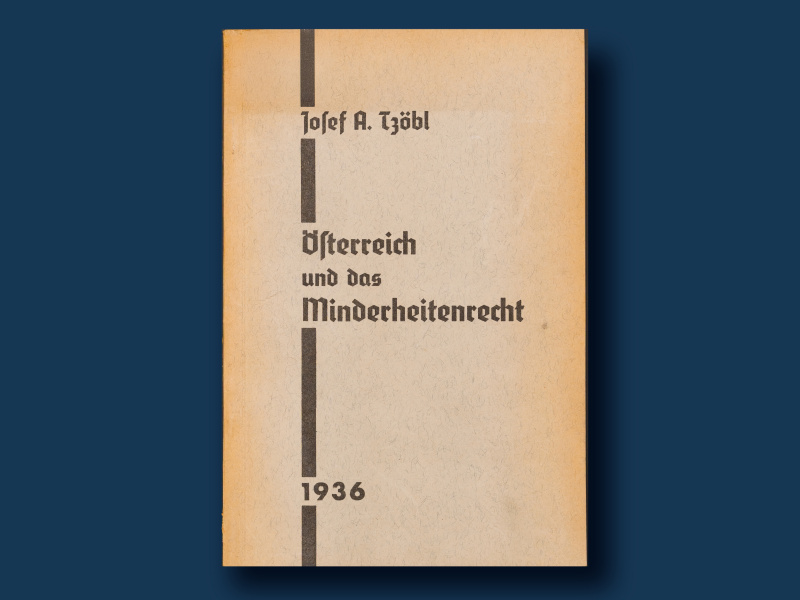 Publikation des während der Dollfuß-Schuschnigg-Diktatur gegründeten Österreichischen Verbands für volksdeutsche Auslandsarbeit