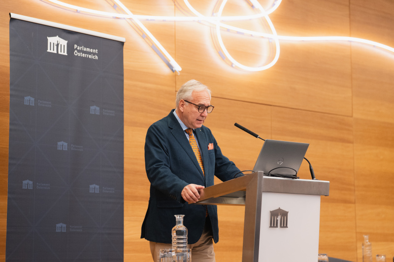 Welcome remarks. President of the National Council Walter Rosenkranz (FPÖ)