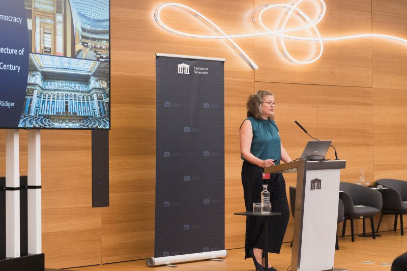 Resonance spaces of democracy: The changing architecture of parliament in the 21st Century. Julia Rüdiger (Independent researcher, affiliated with Catholic Private University Linz)