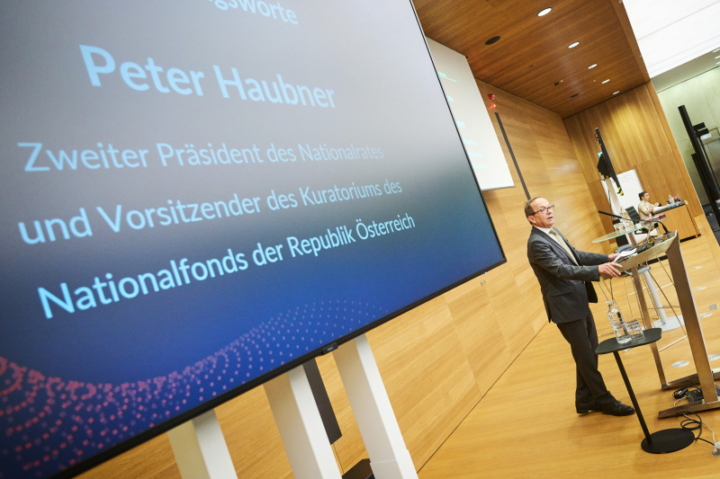 Eröffnung Zweiter Nationalratspräsident Peter Haubner (ÖVP)