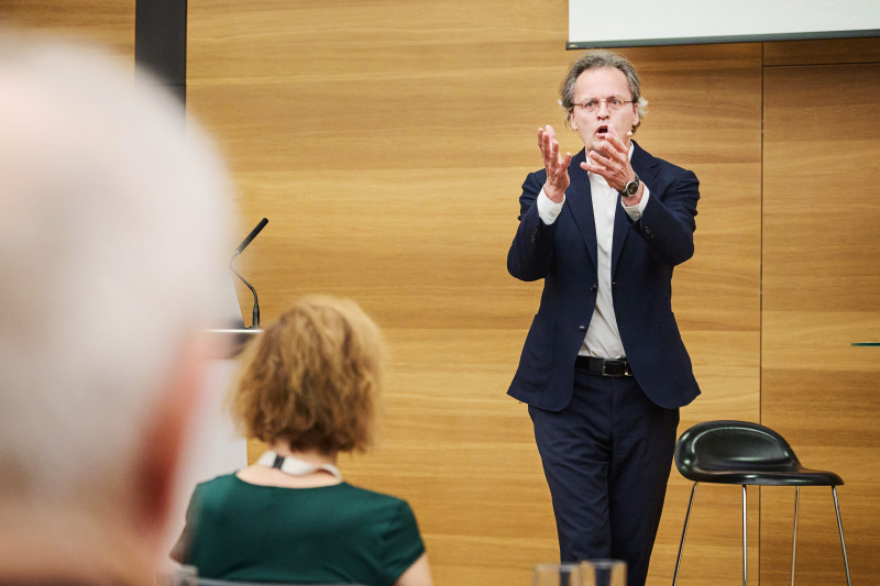 Keynote Bernhard Pörksen (Professor für Medienwissenschaft an der Universität Tübingen und Buchautor).