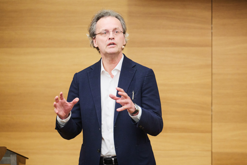Keynote Bernhard Pörksen (Professor für Medienwissenschaft an der Universität Tübingen und Buchautor).