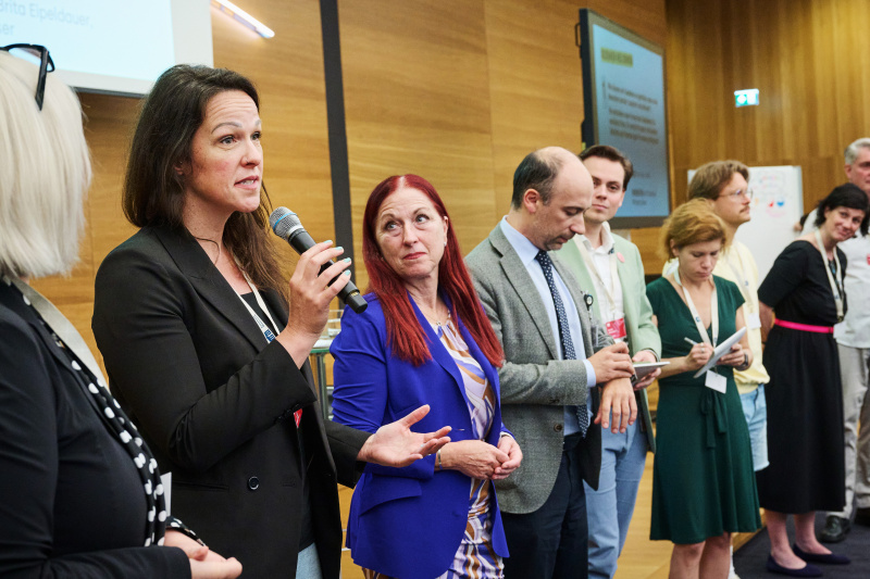 Präsentation der Hosts für die Jam-Session