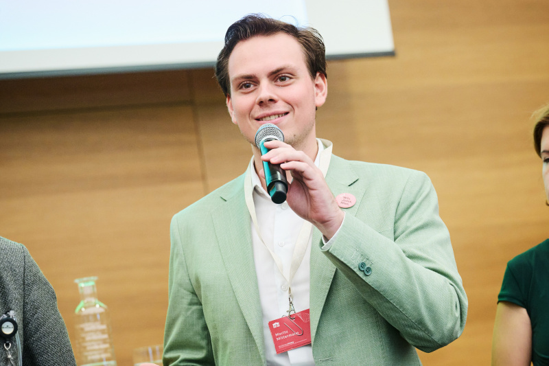 Präsentation der Hosts für die Jam-Session