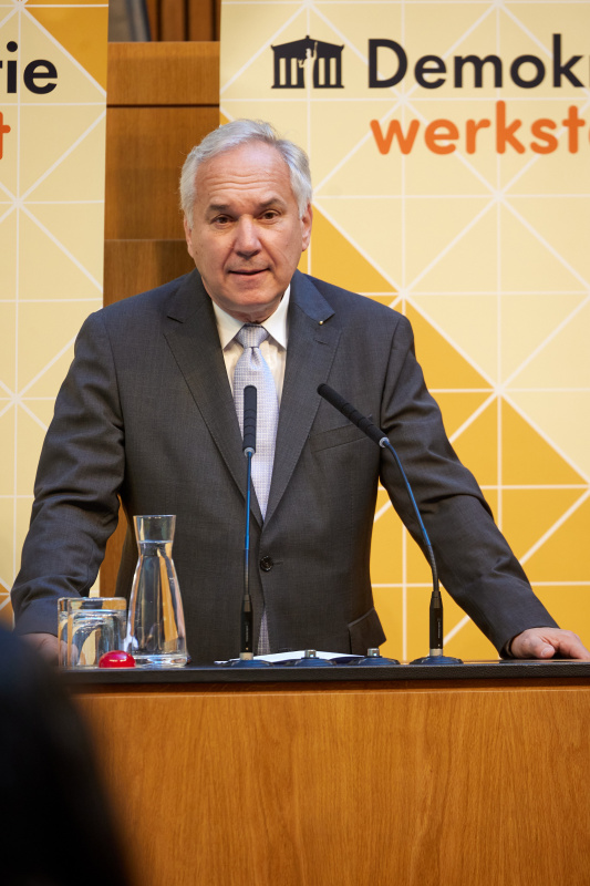 Begrüßung. Nationalratspräsident Walter Rosenkranz (FPÖ)