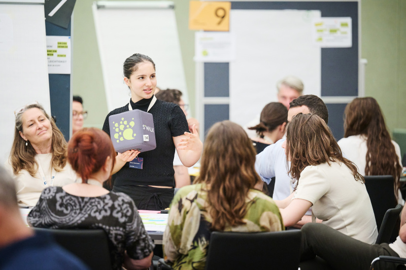 Interaktive Gestaltungs-Session