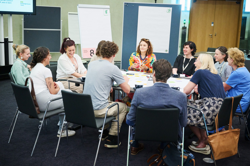 Interaktive Gestaltungs-Session