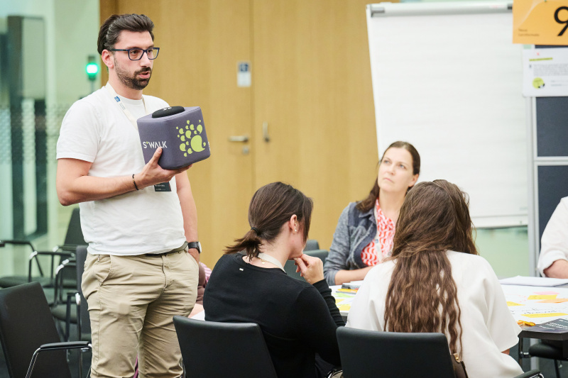 Interaktive Gestaltungs-Session