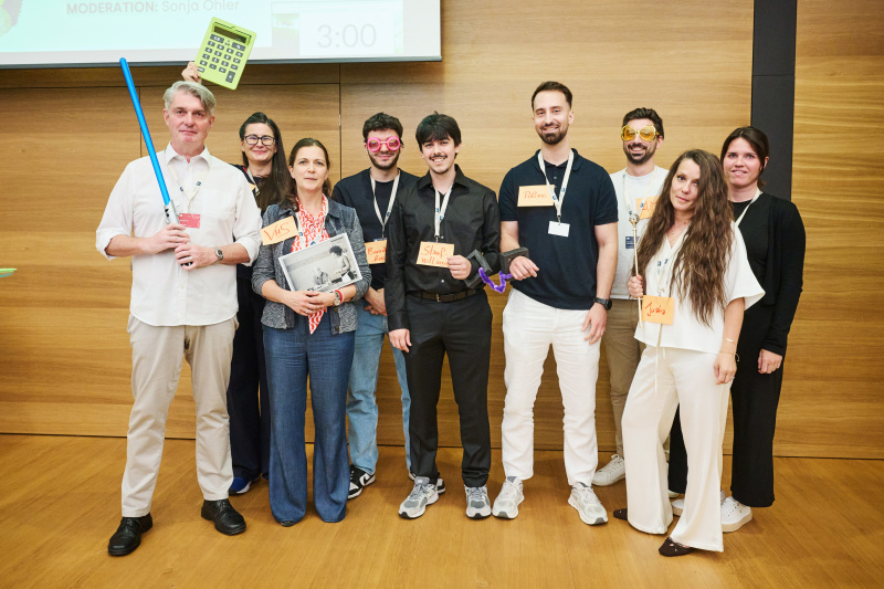 Präsentation der erarbeiteten Konzepte und Ideen