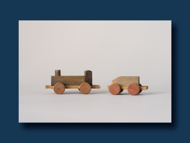 Ausstellungsstücke: Holzbahn