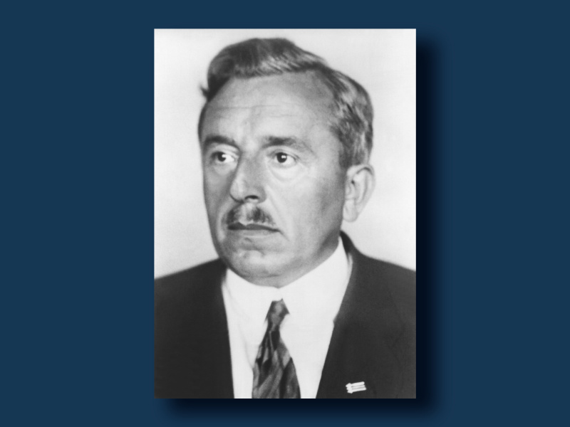 Koloman Wallisch (1889–1934), aus Lugosch/Lugoj im Banat stammender Nationalratsabgeordneter (SDAP) und Arbeiterführer, nach den Februarkämpfen 1934 hingerichtet